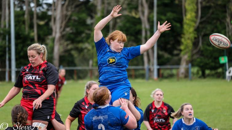 Emily Carrington - outstanding up front for The Blues Ladies